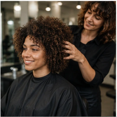 Trouver un bon coiffeur pour cheveux bouclés
