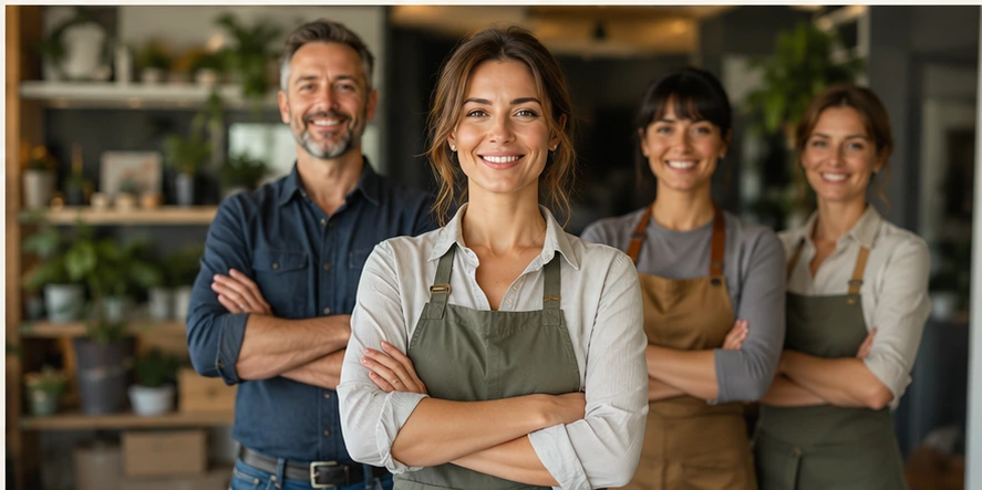 Équipe de professionnels locaux