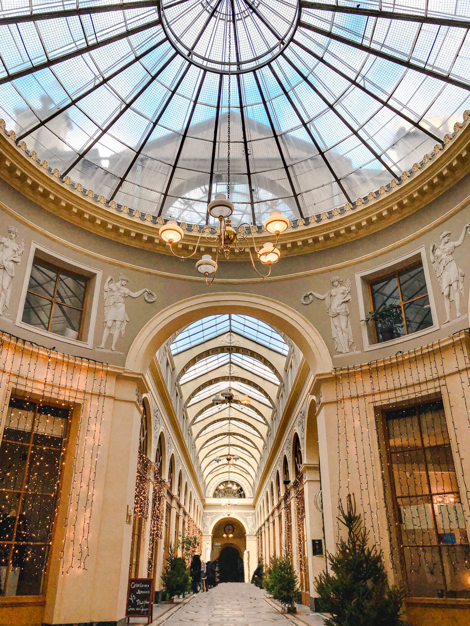 Galerie Vivienne et sa verrière à Paris